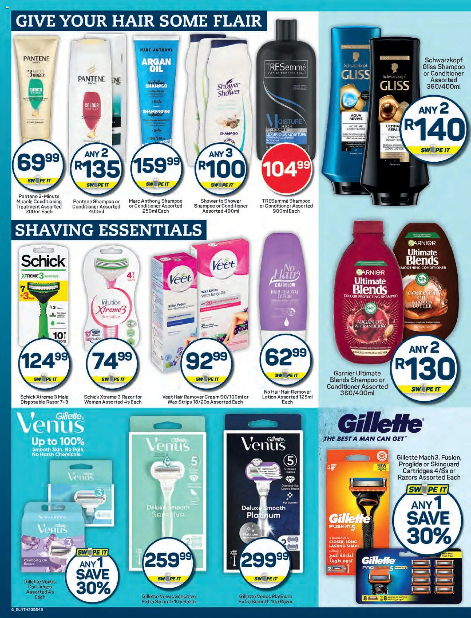 New Pick n Pay catalogue – valid from 25.02.2026 | Page: 6 | Products: Butter, Shampoo, Conditioner, Cream