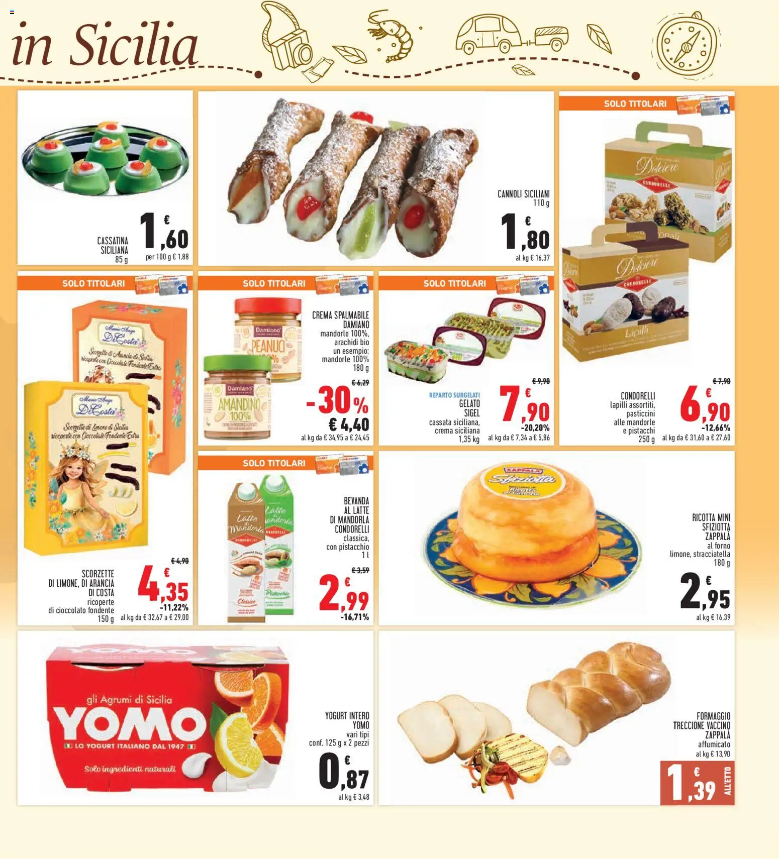 Volantino Conad del 15.01.2026 | Pagina: 17 | Prodotti: Latte, Formaggio, Mandorle, Forno