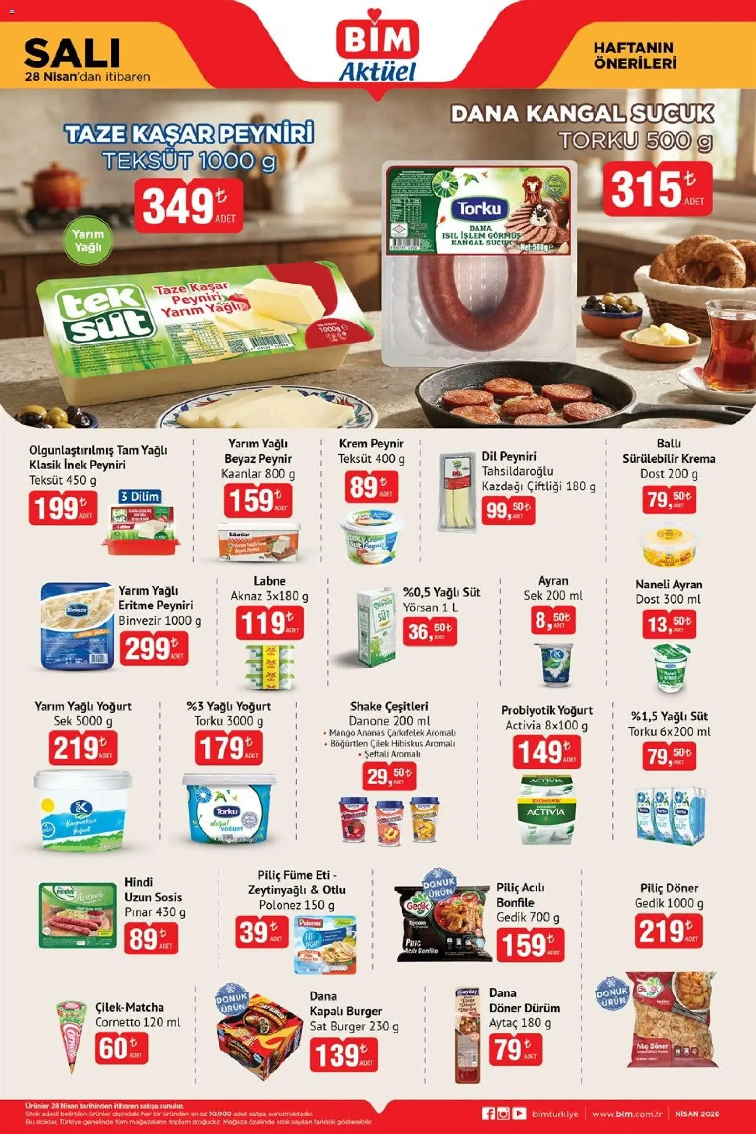 🛍️ BİM Katalog, 28 Nisan 2026 itibariyle » Özel fırsatları keşfedin ve bugün tasarruf edin! 💰 | Türkiye