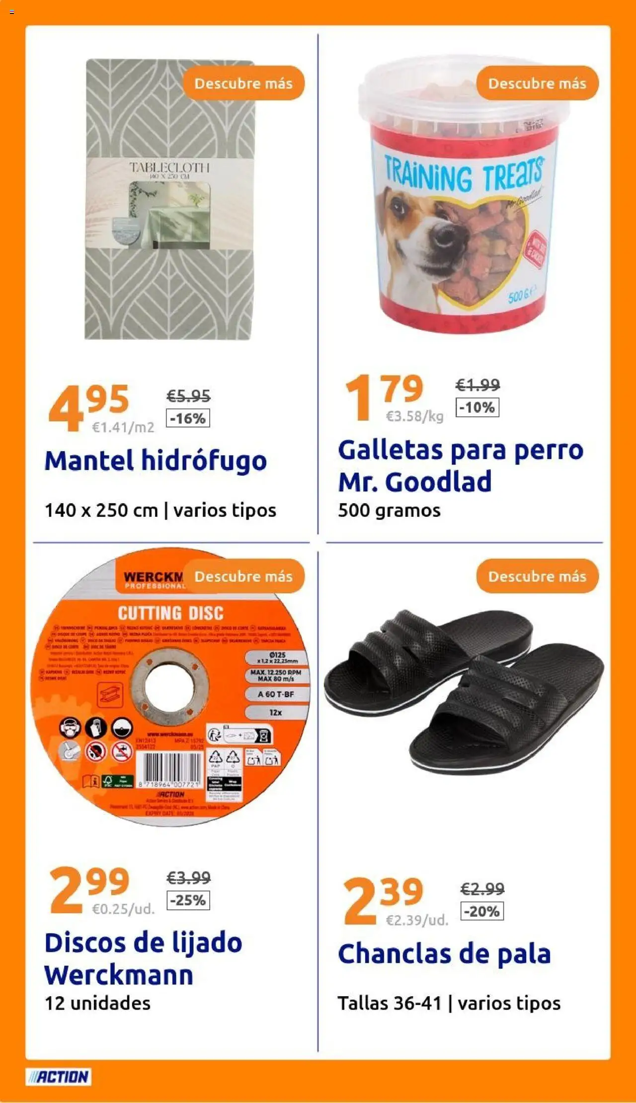 Action folleto │ válido desde el 18.06.2025 | Página: 20 | Productos: Mantel, Galletas