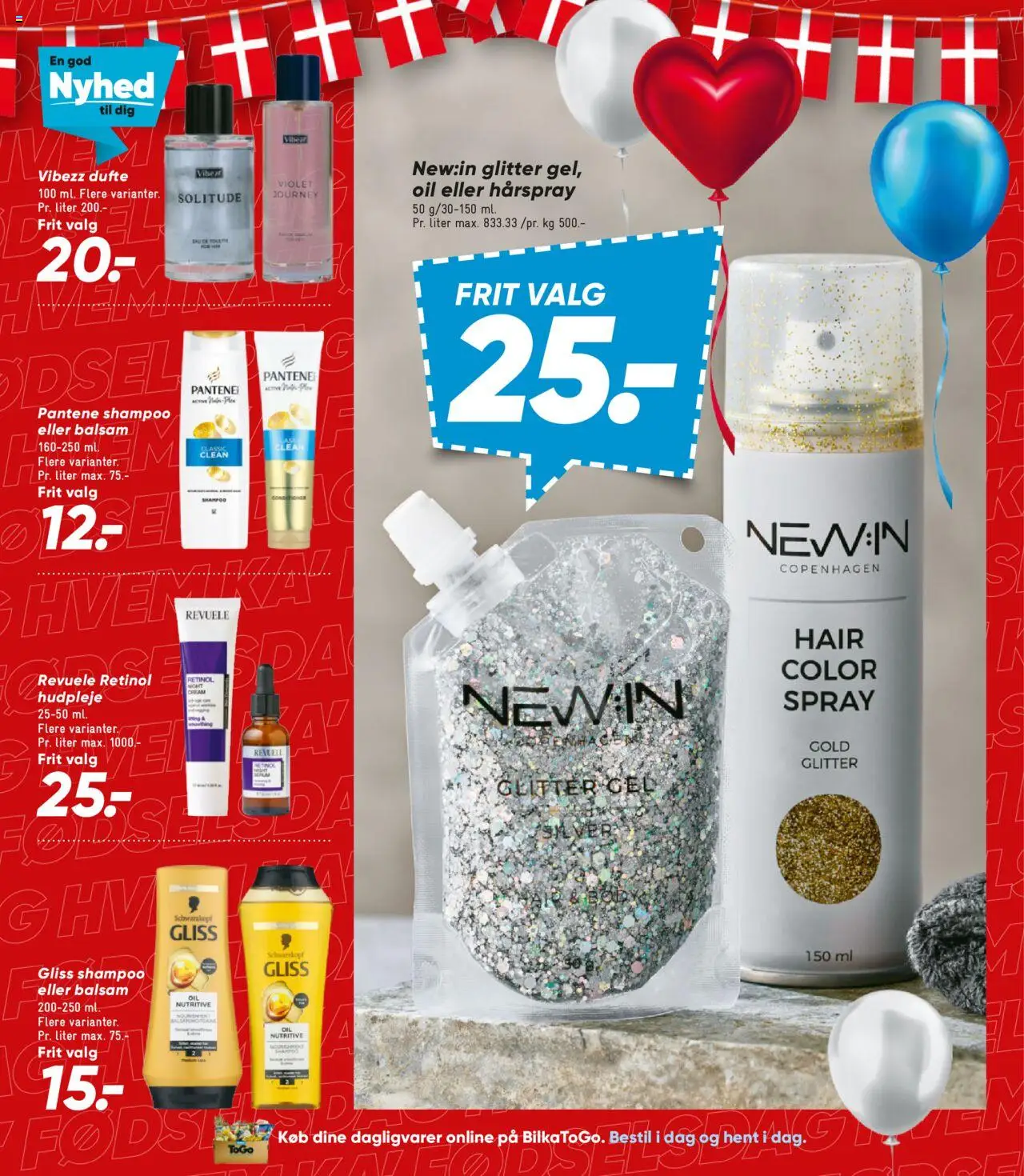 Bilka Tilbudsavis gyldig fra 15.08.2025 | Side: 40 | Produkter: Shampoo, Balsam, Hårspray