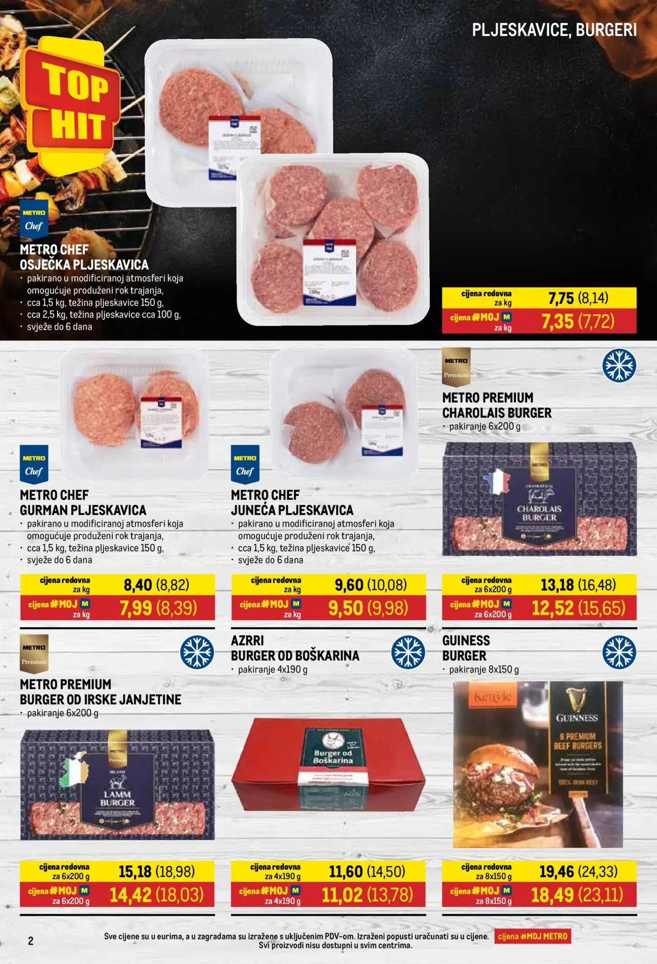 Metro katalog | vrijedi od 01.10.2025 | Stranica: 2 | Proizvodi: Pljeskavice