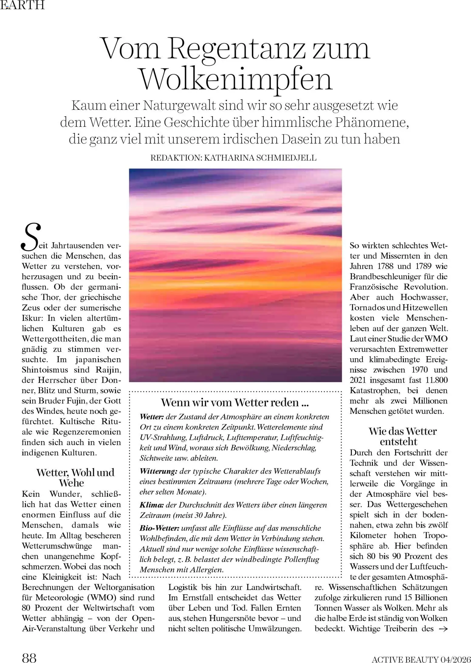 dm drogerie markt Active Beauty Magazin 04/2026 gültig ab 01.04.2026 | Seite: 88