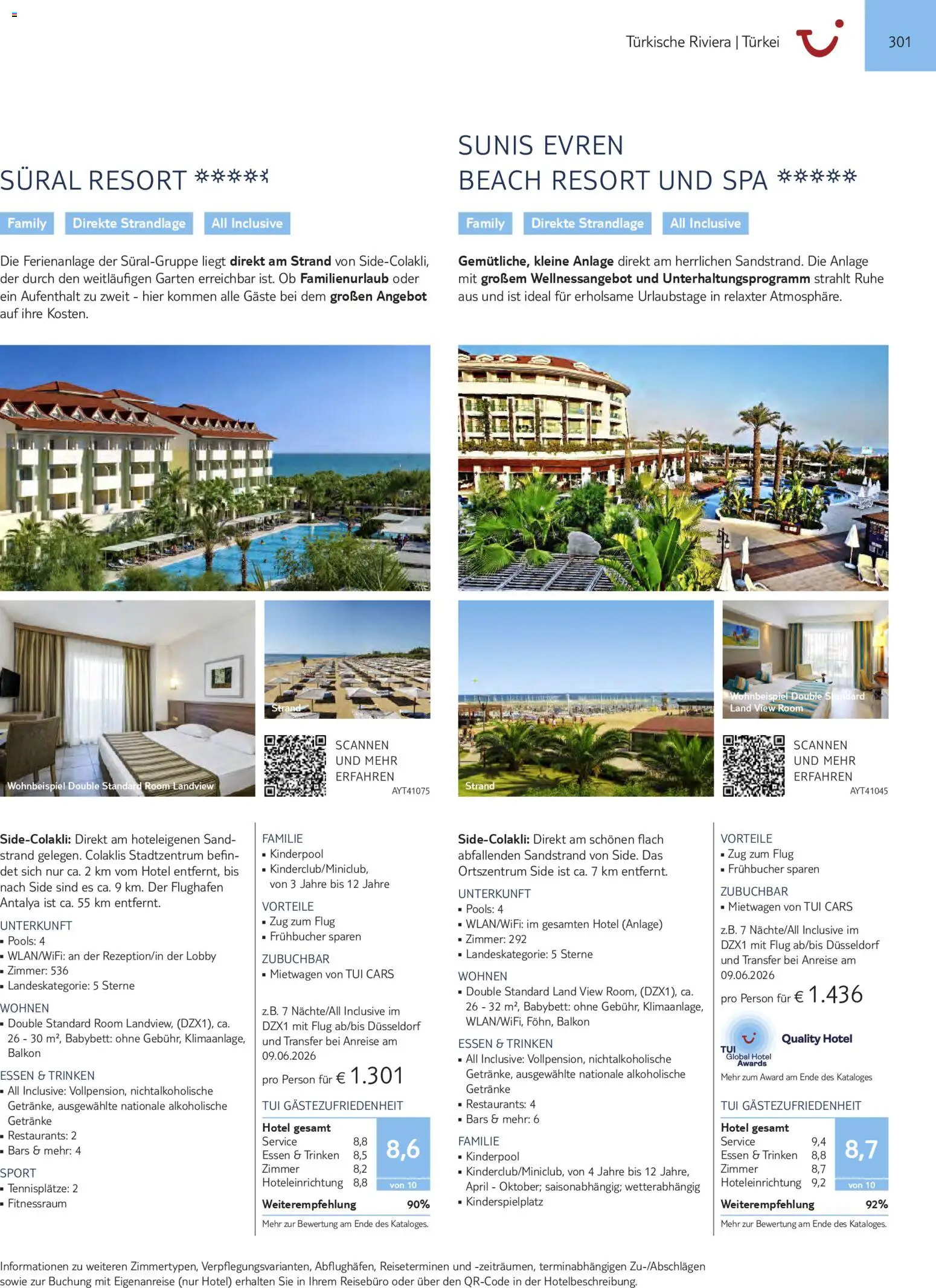 Aida  Südeuropa & Nordafrika 2026/27 – gültig ab 01.01.2026 | Seite: 301 | Produkte: Babybett