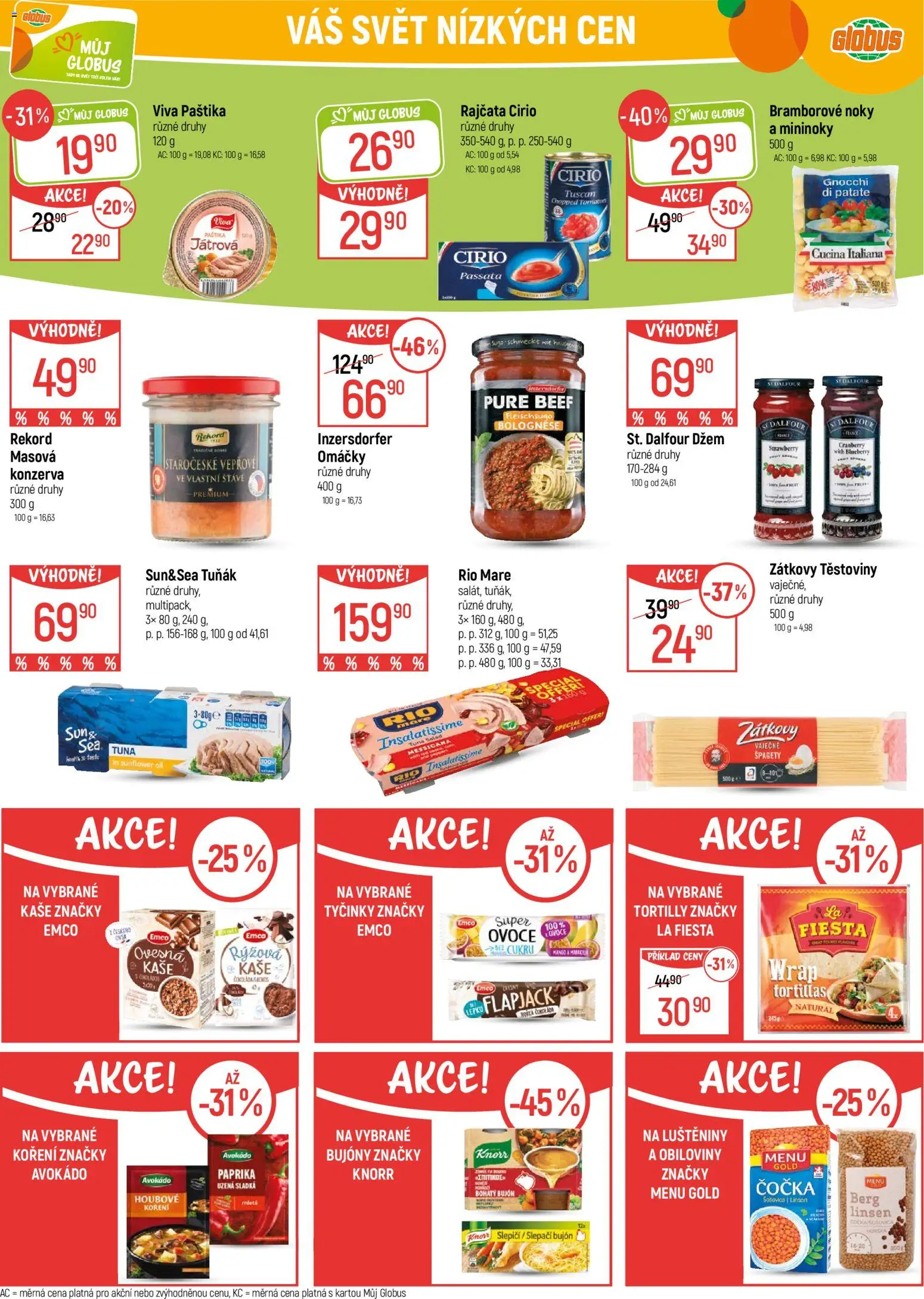 Globus leták - Trmice od 04.03.2026 | Strana: 19 | Produkty: Noky, Knorr, Paprika, Flapjack