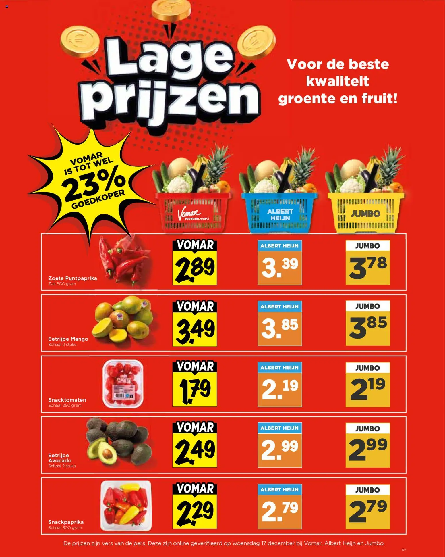 {H1} | Pagina: 17 | Producten: Schaal, Zak, Fruit, Mango