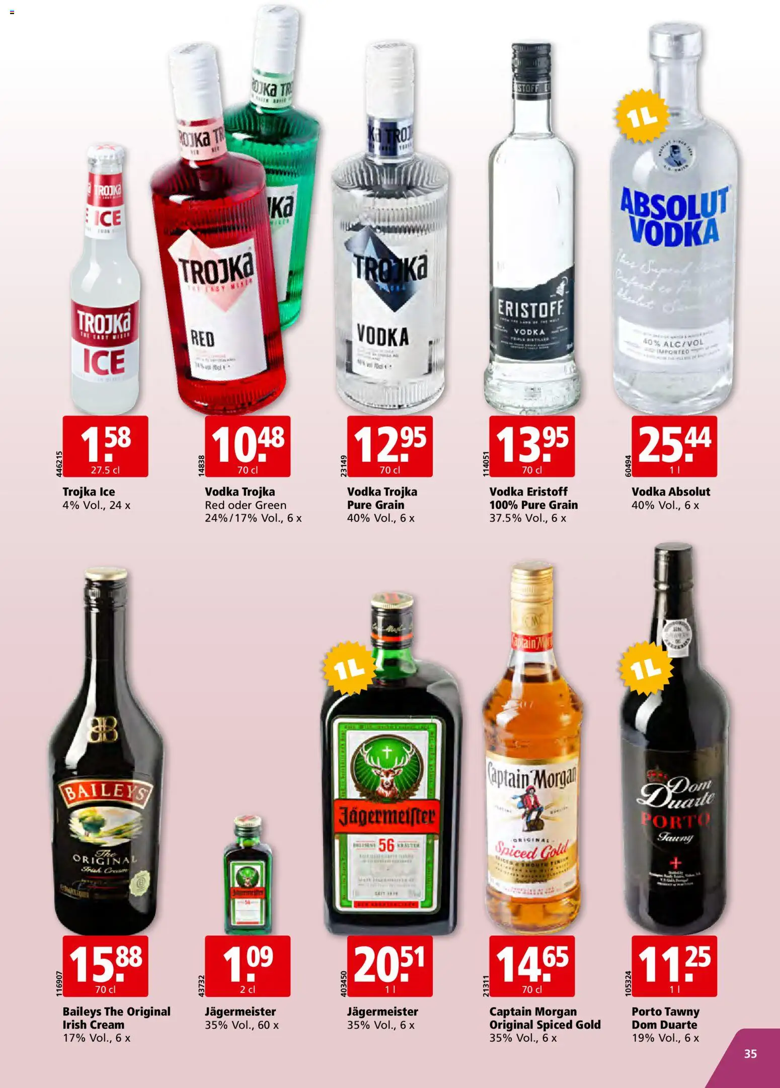 Aligro Aktionen Schlieren, Gossau SG, Frauenfeld, Rapperswil-Jona, Sargans, Bern, Brüttisellen, Pratteln, Emmen, Spreitenbach – gültig ab 09.02.2026 | Seite: 35