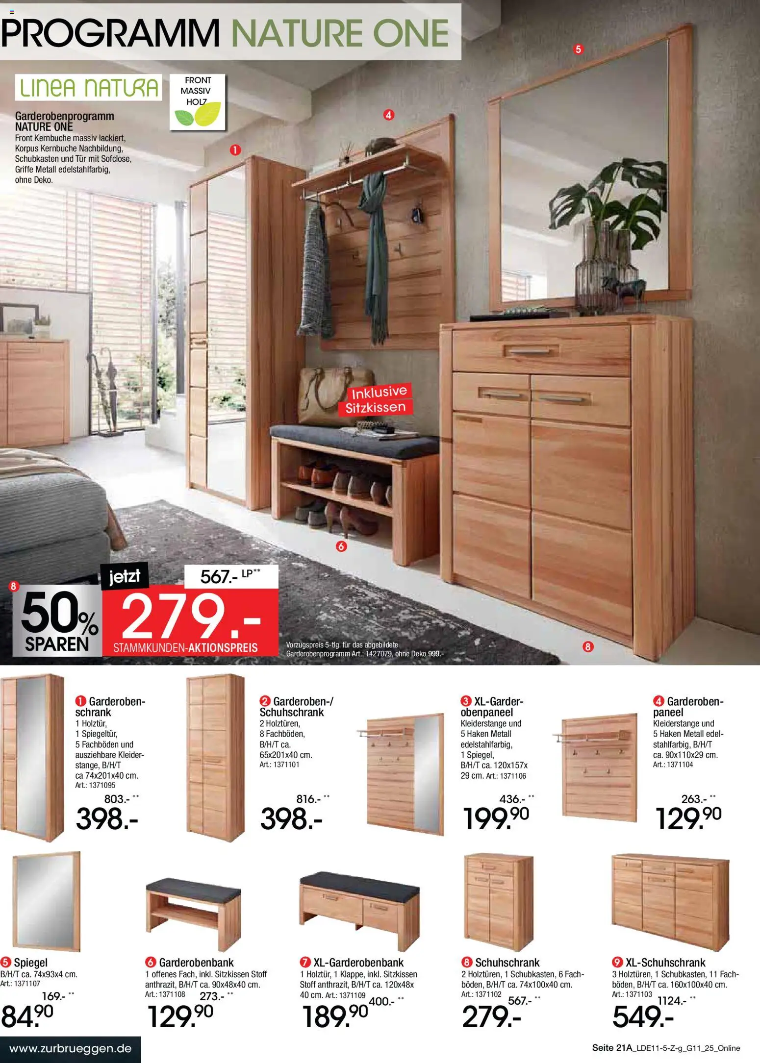 Zurbrüggen - Black Friday – gültig ab 08.11.2025 | Seite: 25 | Produkte: Schrank, Spiegel, Tür