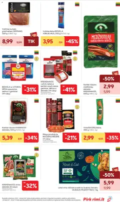 Rimi akcijos nuo 09.09.2025 | Puslapis: 17 | Prekių: Vištienos, Dešrelės, Kumpis, Dešra
