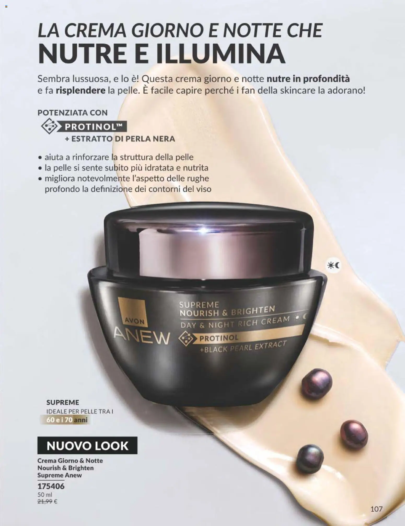 Volantino Avon del 01.02.2026 | Pagina: 107 | Prodotti: Crema, Fan