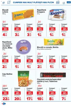 Catalog Carrefour – valabil de la 20.08.2025 | Pagină: 22 | Produse: Cremă, Ciocolată, Biscuiți, Stafide