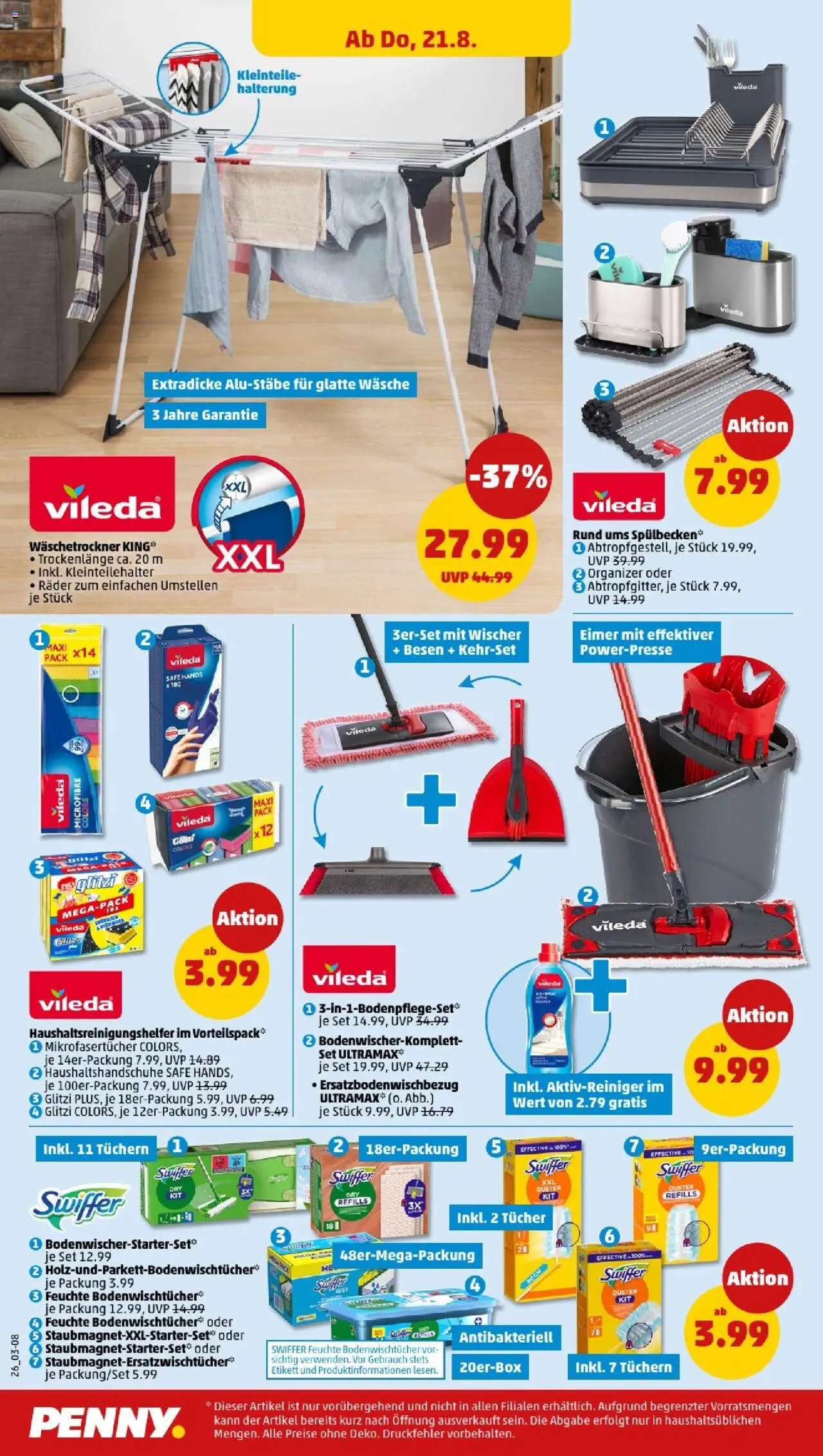 Penny - Niedersachsen - gültig ab dem 18.08.2025 | Seite: 22 | Produkte: Swiffer