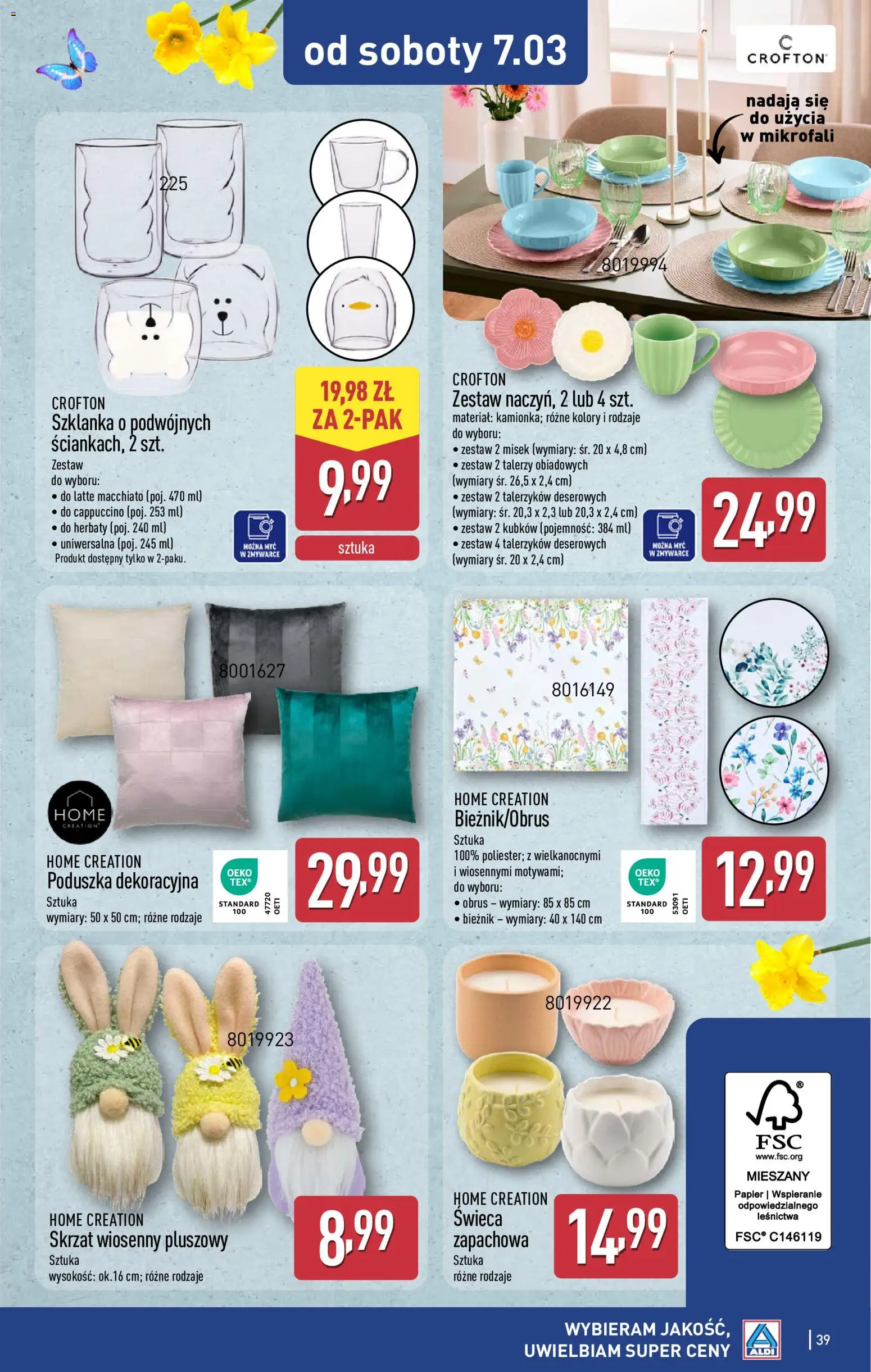 Aldi Polsko leták od 02.03.2026 | Strana: 39 | Produkty: Cappuccino