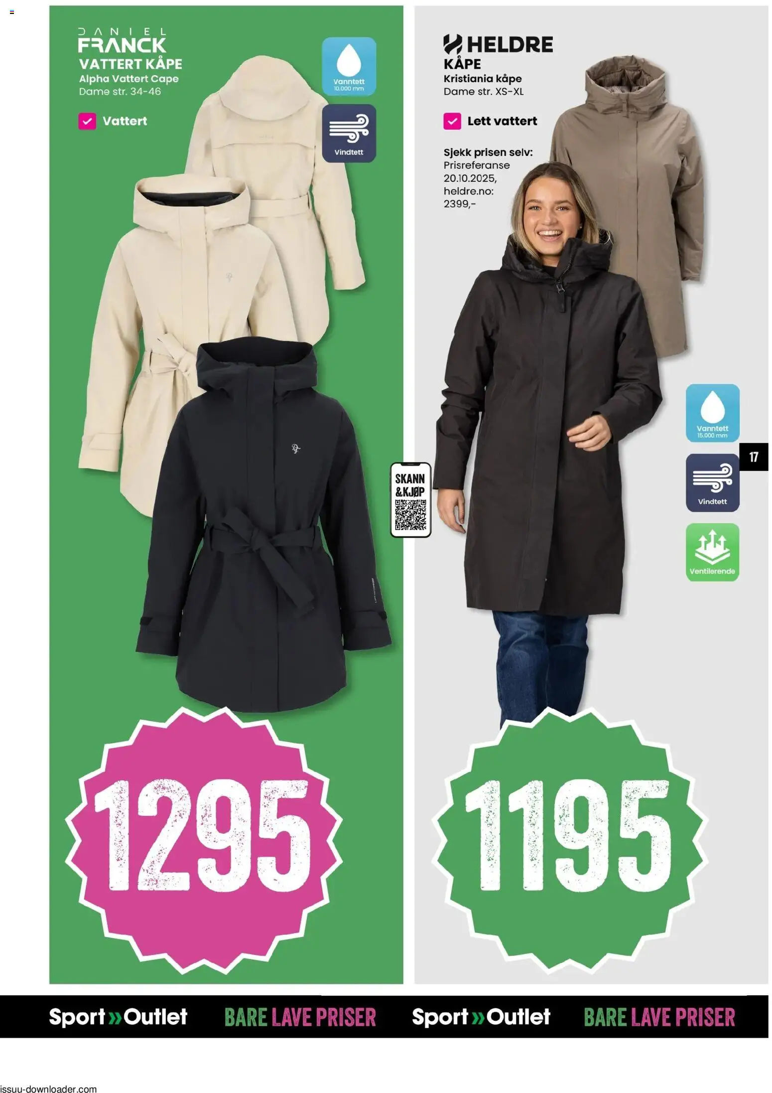 {H1} | Side: 17 | Produkter: Kåpe