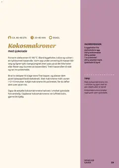 Forhåndsvisning av Joker Bake kake søte gyldig fra 03.11.2025 | Side: 59