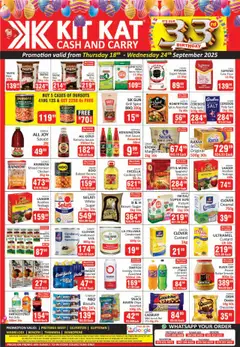KIT KAT Cash & Carry specials catalogue – valid from 18.09.2025