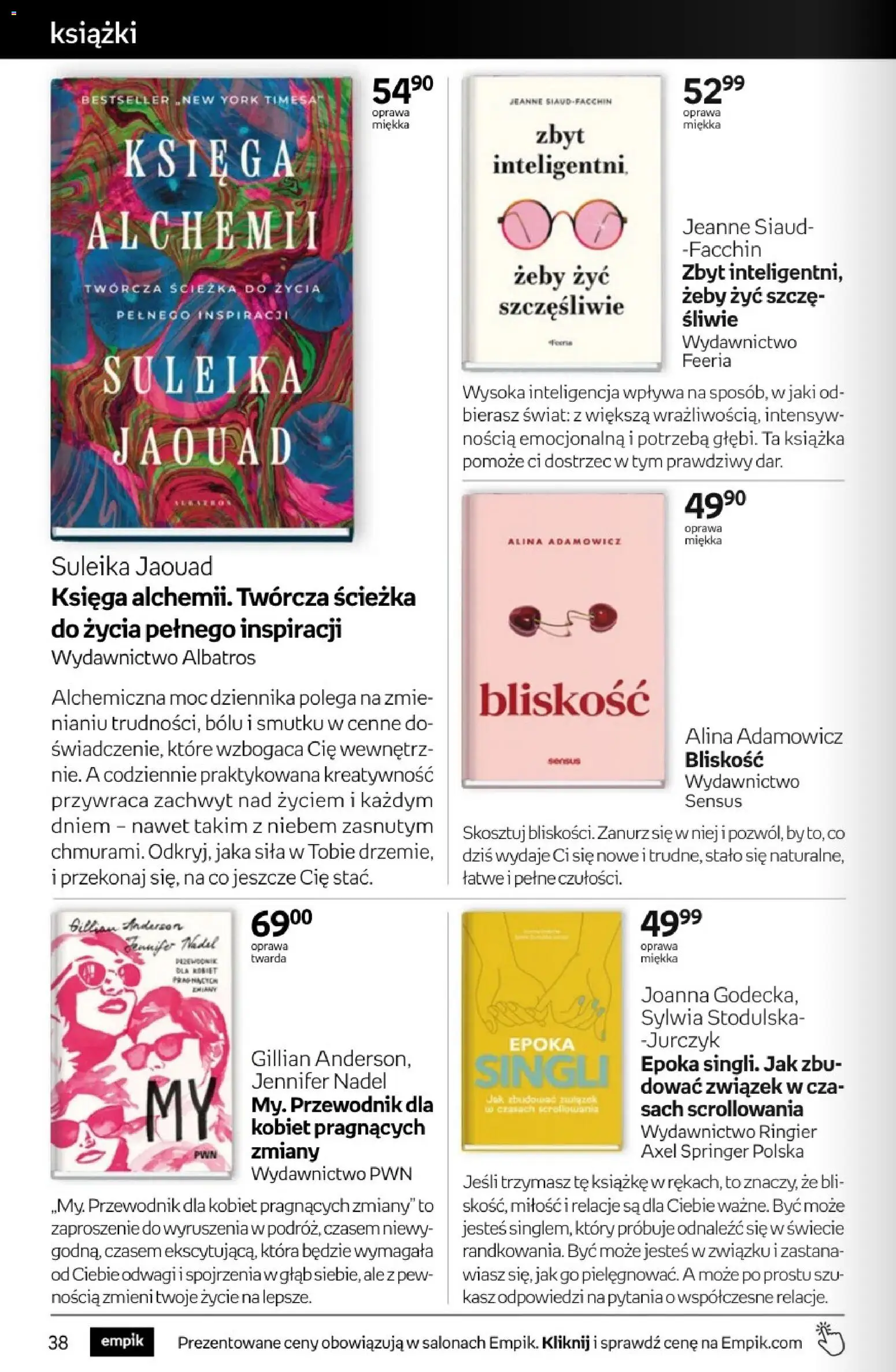 Empik promocje od 11.02.2026 | Strona: 38 | Produkty: Książki