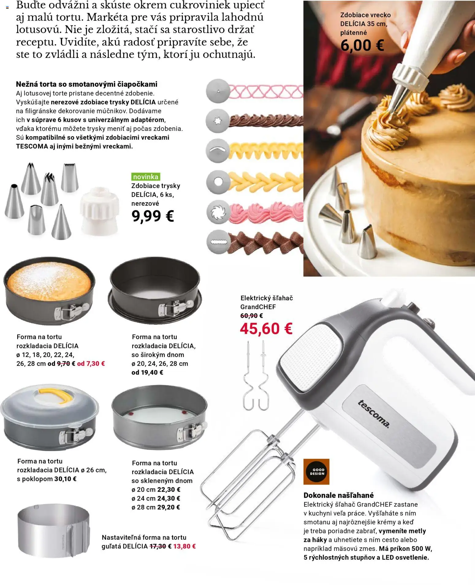 Nové TESCOMA akcie – leták je platný od 01.11.2025 | Strana: 37 | Produkty: Aku, Šľahač, Led