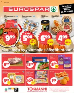 Tokmanni-mainoslehti voimassa 16.10.2025 alkaen