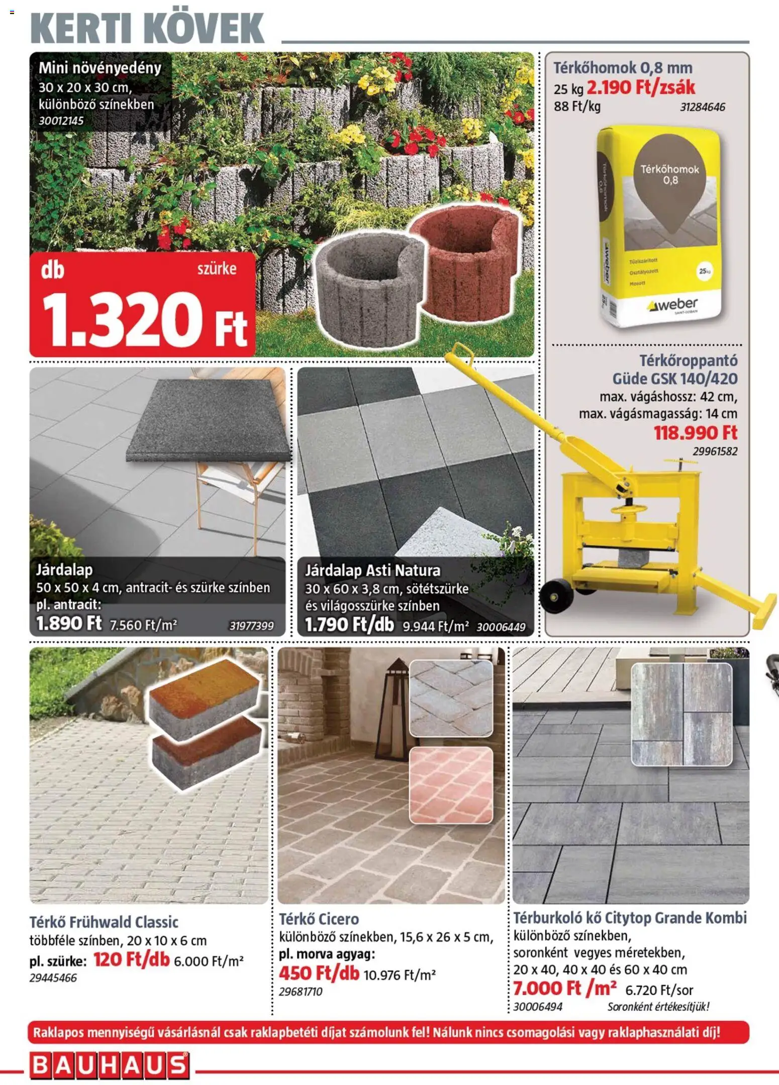 Bauhaus akciós ujság - amely érvényes a következő dátumtól: 05.03.2026 | Oldal: 14