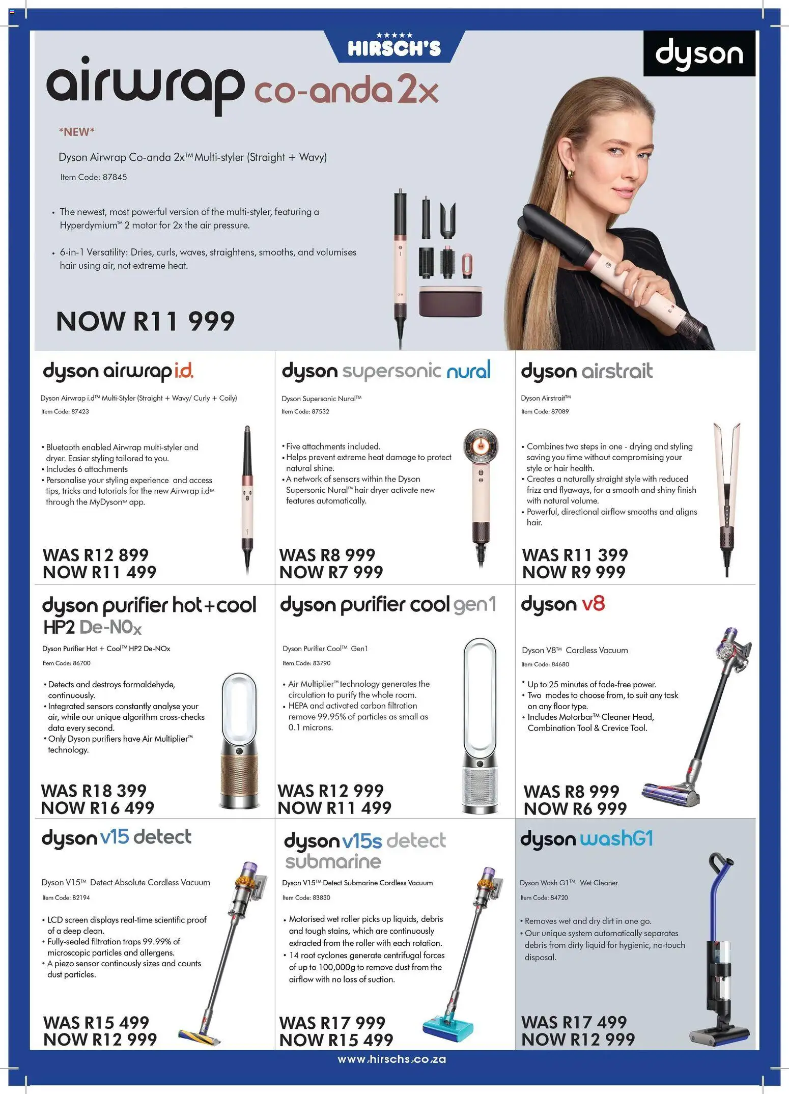 New Hirsch's catalogue – valid from 17.02.2026 | Page: 32 | Products: Data, Suit, Dryer, Hair dryer