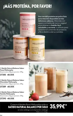 Vista previa Oriflame - Catálogo Campaña 4 válido desde el 11.03.2026 | Página: 124 | Productos: Polvo, Leche, Chocolate
