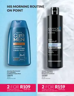 Avon specials catalogue – valid from 01.04.2026 | Page: 109 | Products: Basket, Shampoo, Conditioner, Body wash