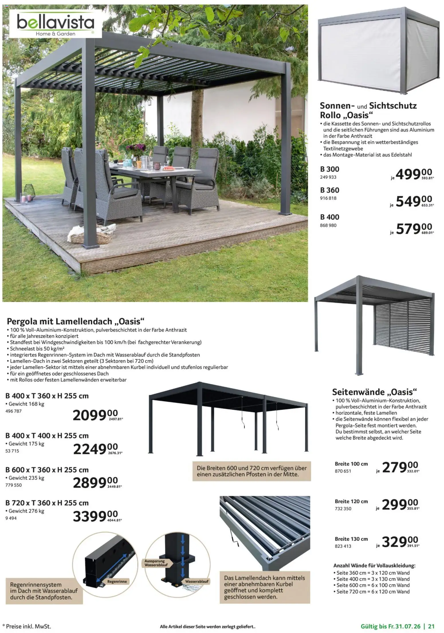 Selgros Garten Exklusiv – gültig ab 19.07.2026 | Seite: 21 | Produkte: Gewicht
