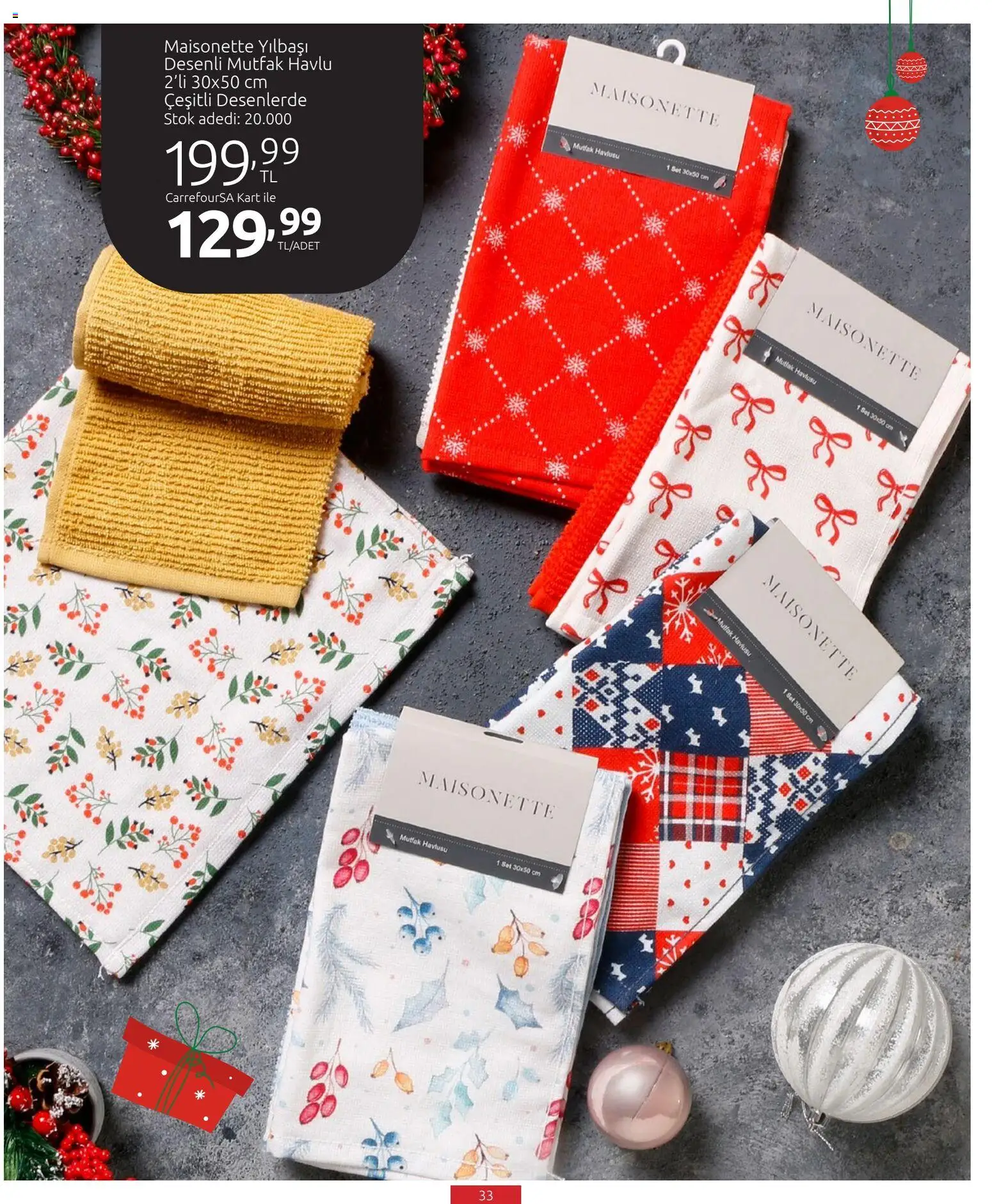 CarrefourSA Katalog Yeni Yılda ne lazımsa - 18.12.2025 tarihinden itibaren geçerlidir | Sayfa: 35