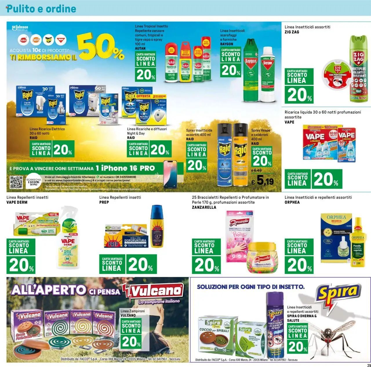 Volantino Iper del 13.06.2025 | Pagina: 31 | Prodotti: Iphone, Citronella, Insetticida, Profumo