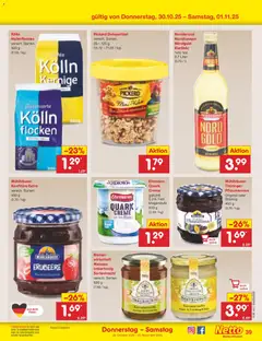 Netto Marken-Discount Prospekt 	 ab 27.10.2025 gültig | Seite: 43 | Produkte: Kolln, Quark, Creme, Flocken