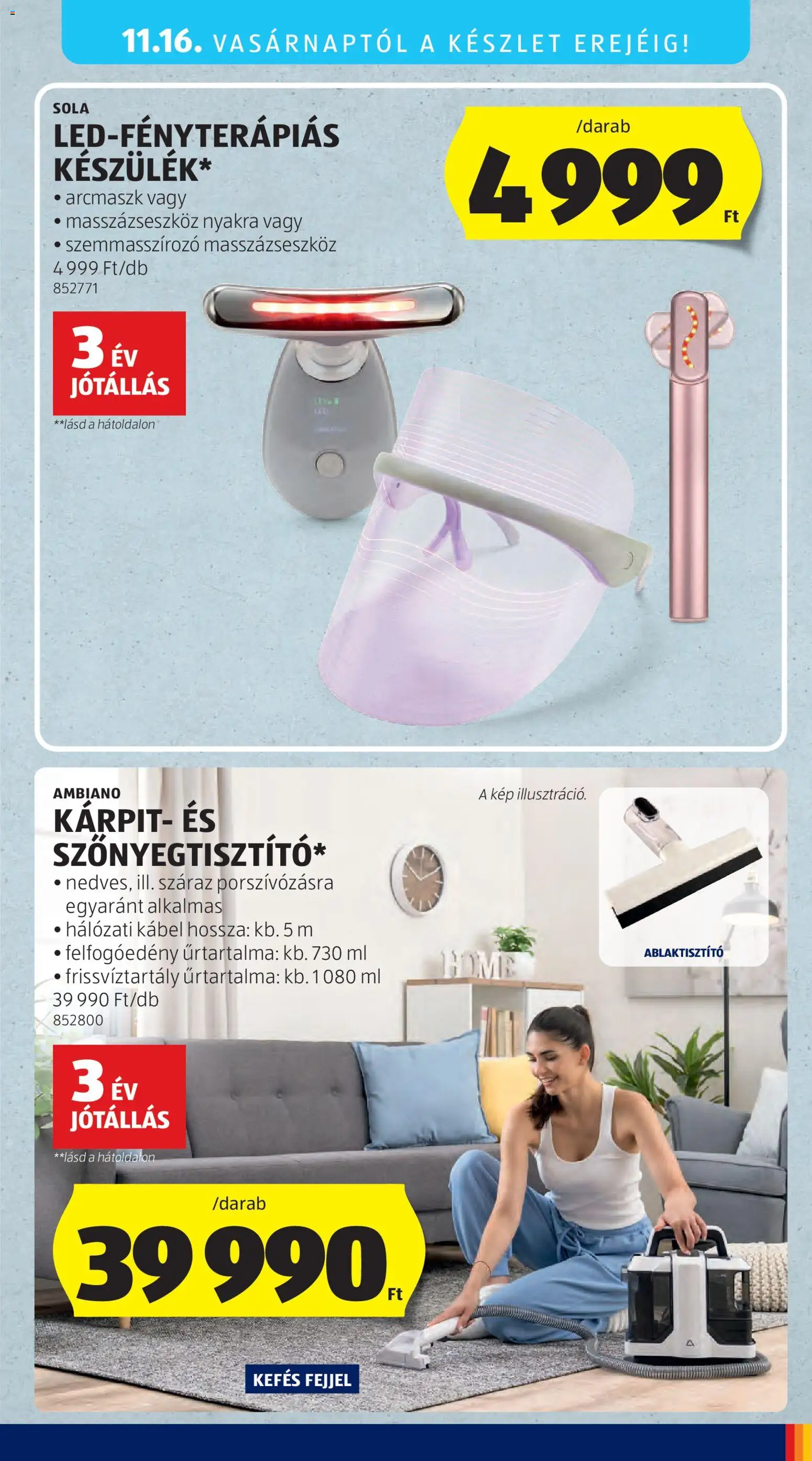 Aldi akciós ujság - amely érvényes a következő dátumtól: 13.11.2025 | Oldal: 5 | Termékek: Kábel