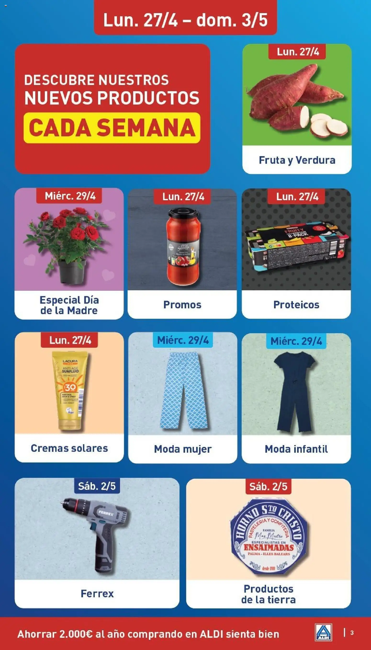 Aldi folleto Canarias │ válido desde el 27.04.2026 | Página: 3 | Productos: Horno