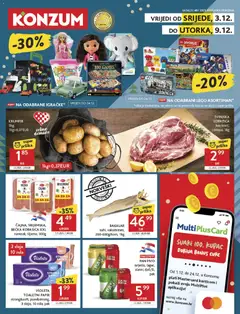 Katalog Konzum - Pregled kataloga iz trgovine Konzum, vrijedi od 03.12.2025