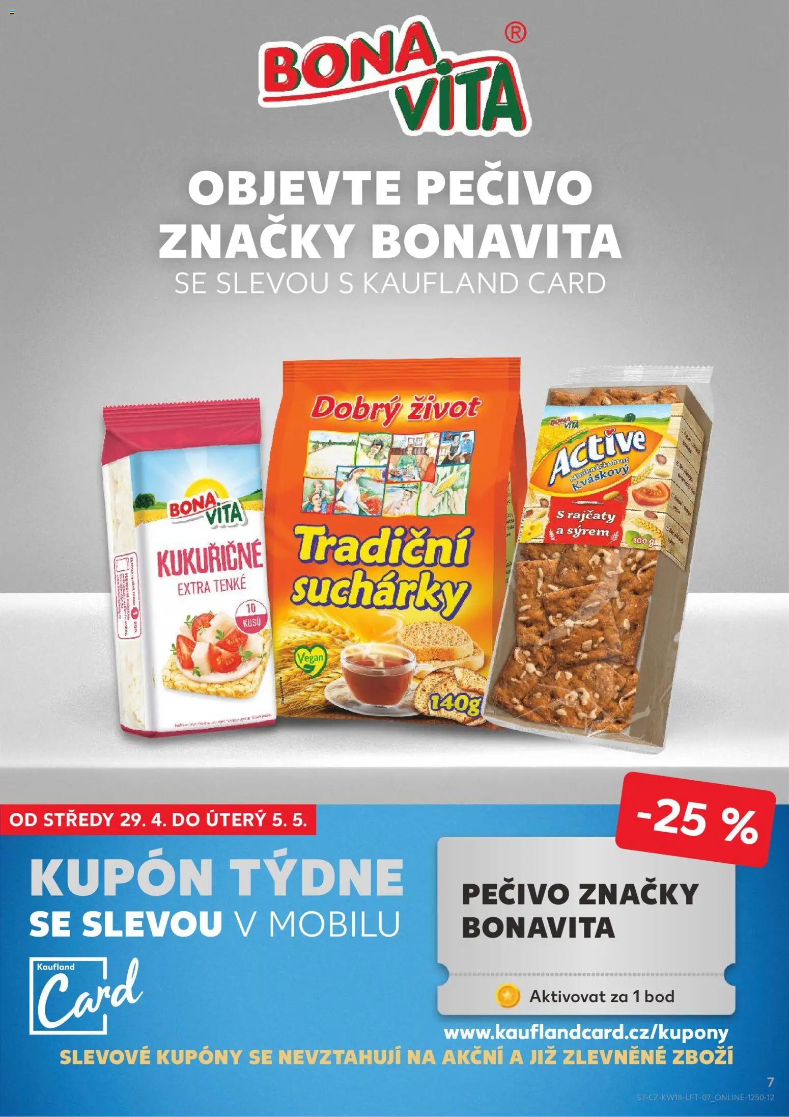 Kaufland leták - Liberec od 29.04.2026 | Strana: 7 | Produkty: Vegan, Pečivo