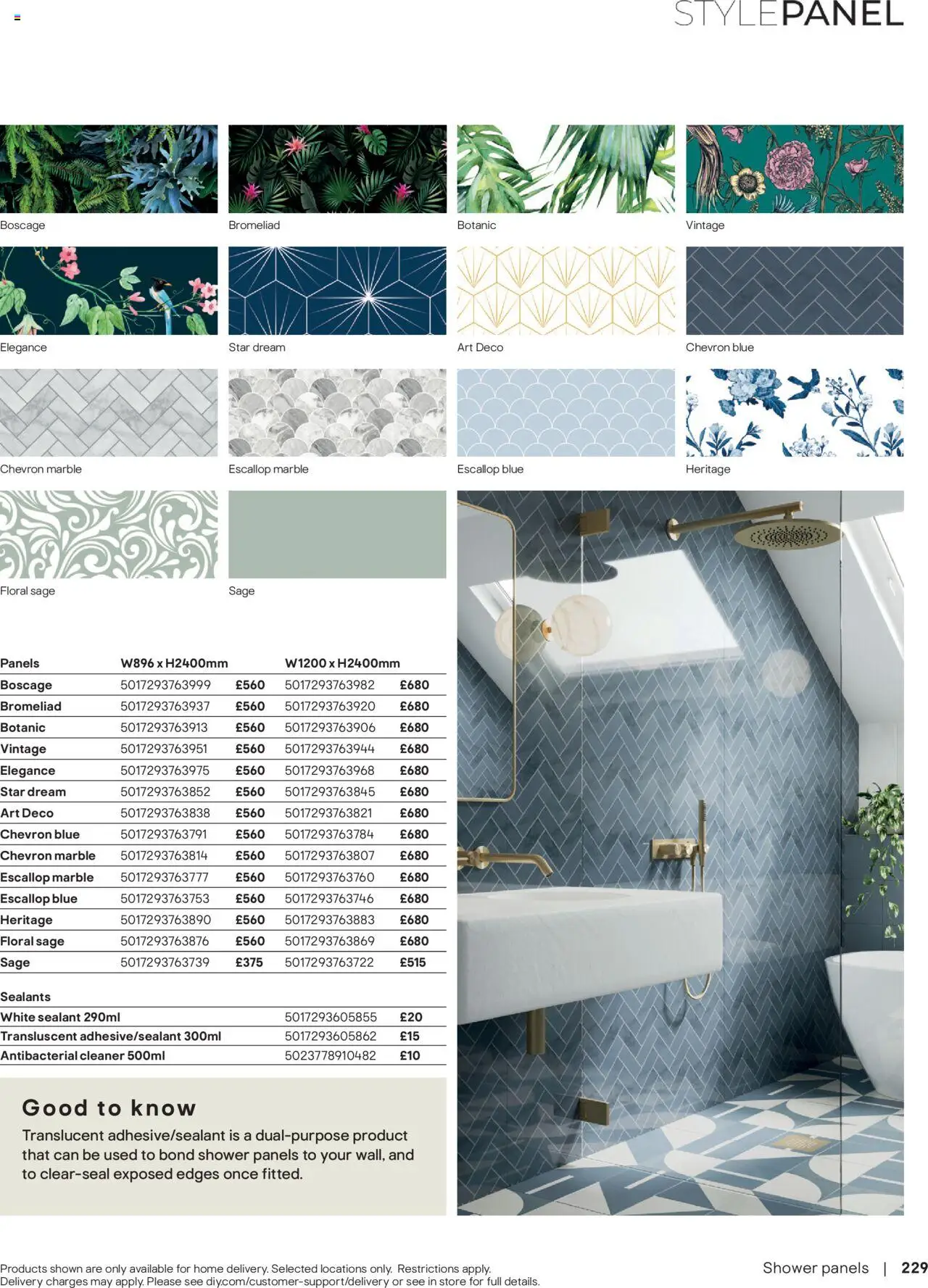  | Page: 229 | Products: Shower