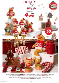 Pré-visualização Espaço Casa Catálogo de Natal 2025 válido de 11.10.2025 | Página: 27 | Produtos: Canela, Lanterna, Velas