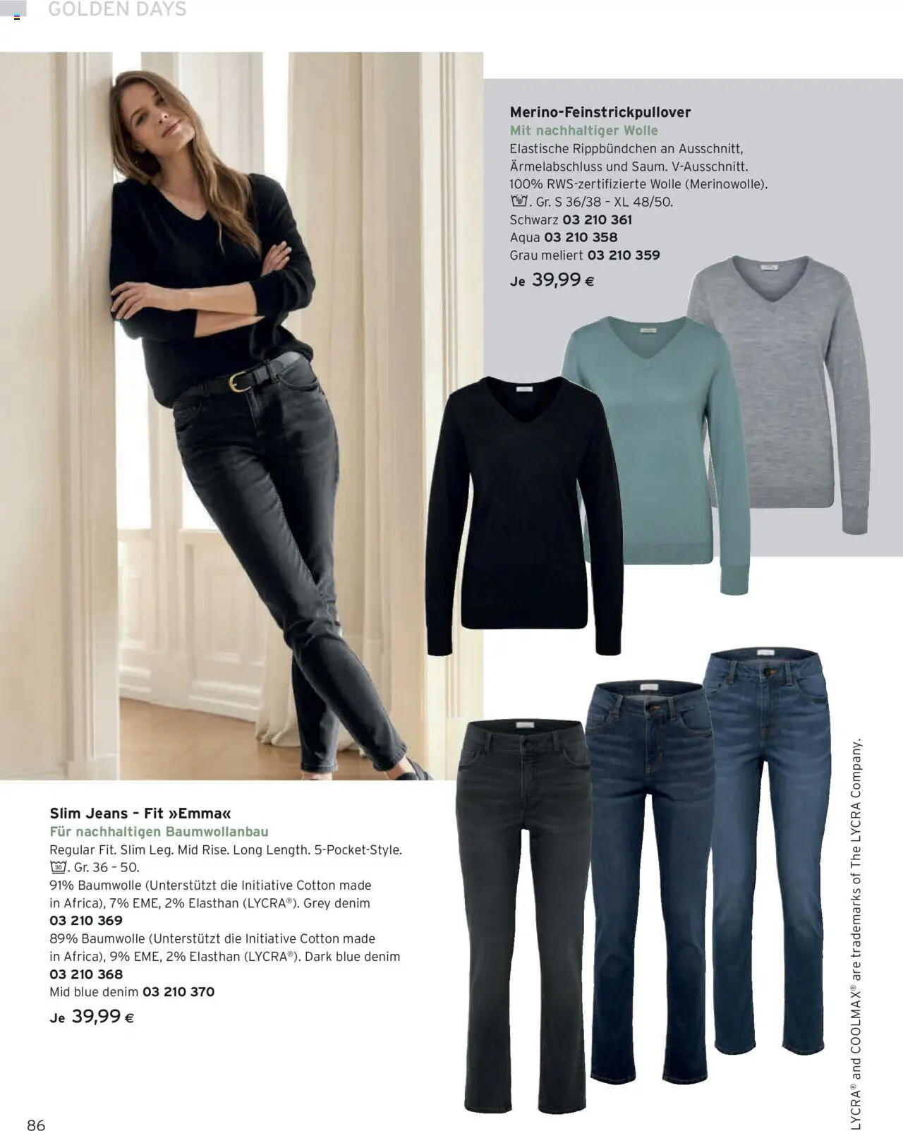 Tchibo Eduscho Katalog Herbst 2025 gültig ab 12.09.2024 | Seite: 86 | Produkte: Jeans