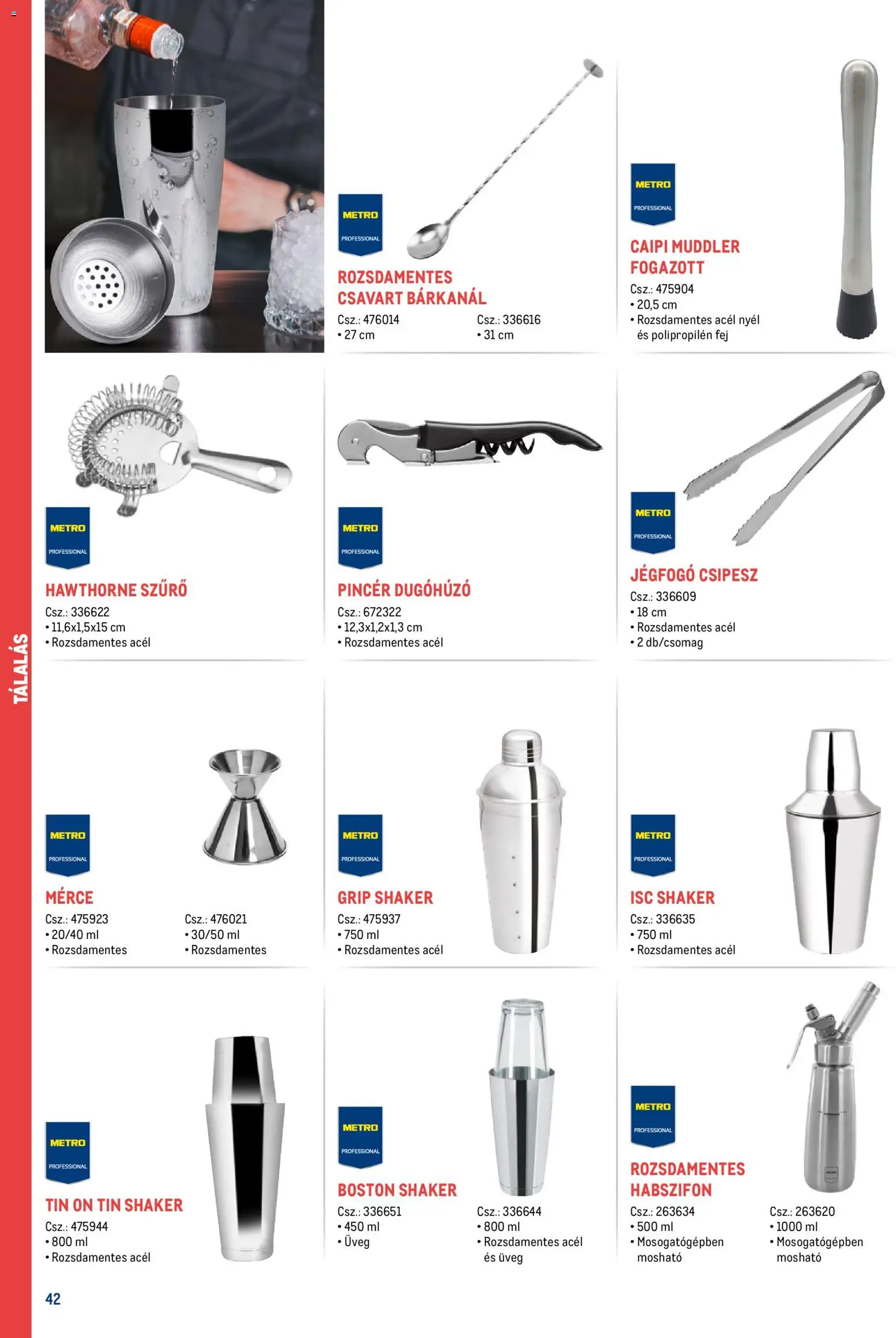 Metro akciós ujság - amely érvényes a következő dátumtól: 18.02.2026 | Oldal: 42