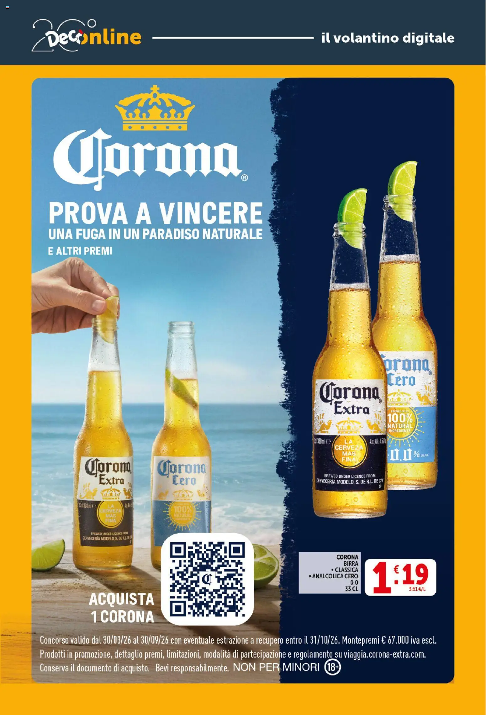 Volantino Decò del 21.04.2026 | Pagina: 30 | Prodotti: Birra, Ceci