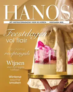 Hanos - Magazine Feestdagen 2025 - Voorbeeld van een folder van Hanos, geldig van 17.11.2025