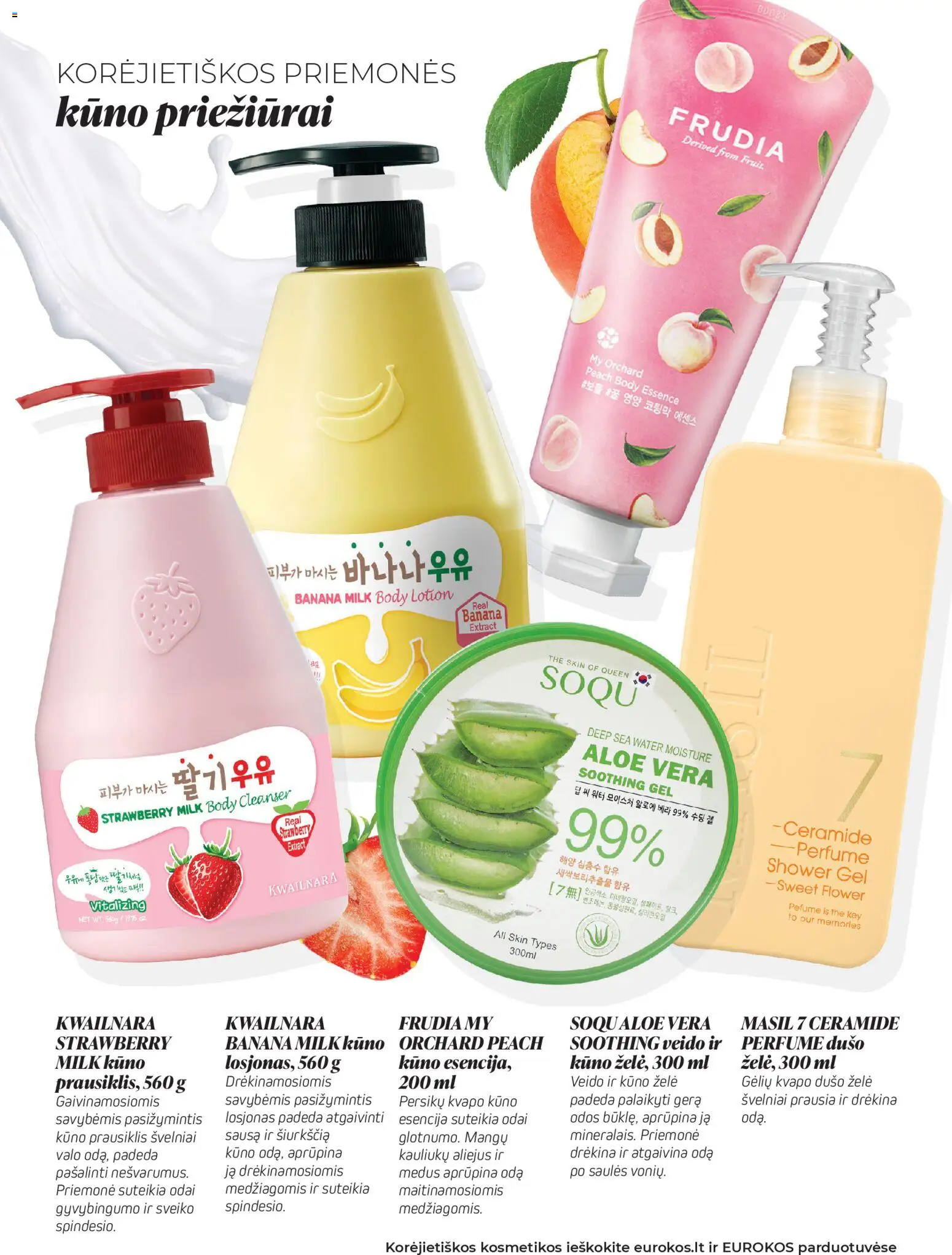 Eurokos akcijos nuo 25.11.2025 | Puslapis: 19 | Prekių: Aliejus, Dušo želė, Prausiklis
