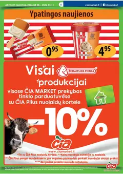 ČIA MARKET leidinys galioja nuo 28.04.2026 | Puslapis: 6