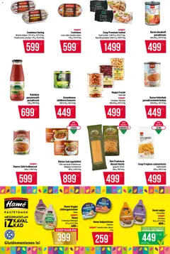 COOP akciós újság - amely érvényes a következő dátumtól: 09.04.2026 | Oldal: 6 | Termékek: Tonhal, Sólet, Tészta, Chilis bab