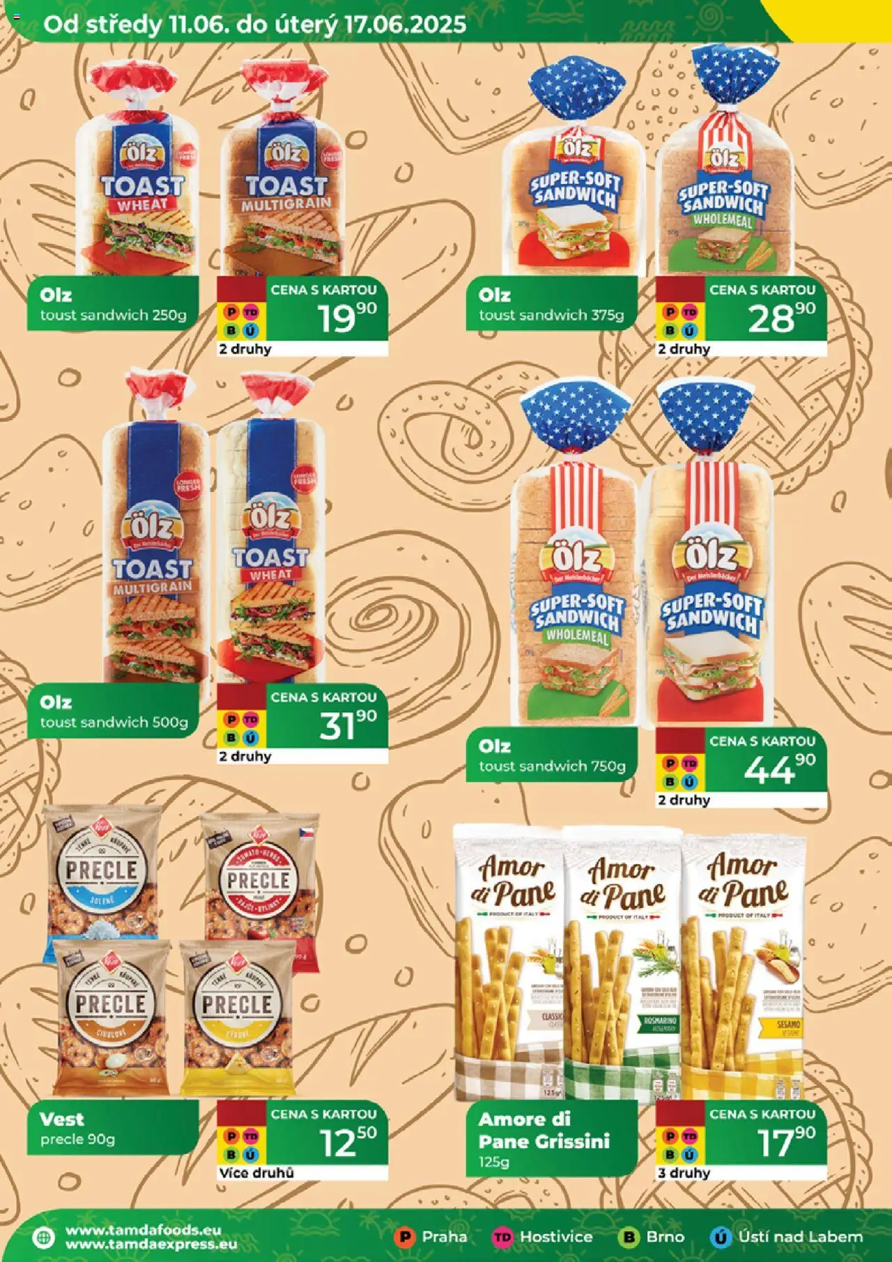 Tamda Foods leták od 11.06.2025 | Strana: 34 | Produkty: Grissini