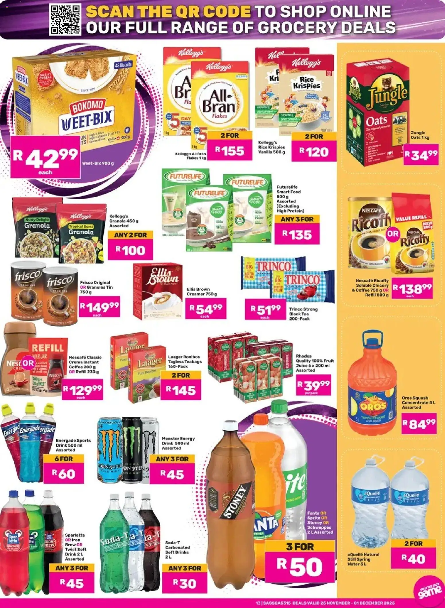 Game - Catalogue Black Friday valid from 25.11.2025 | Page: 13 | Products: Tea, Coffee, Debreceni, Beer