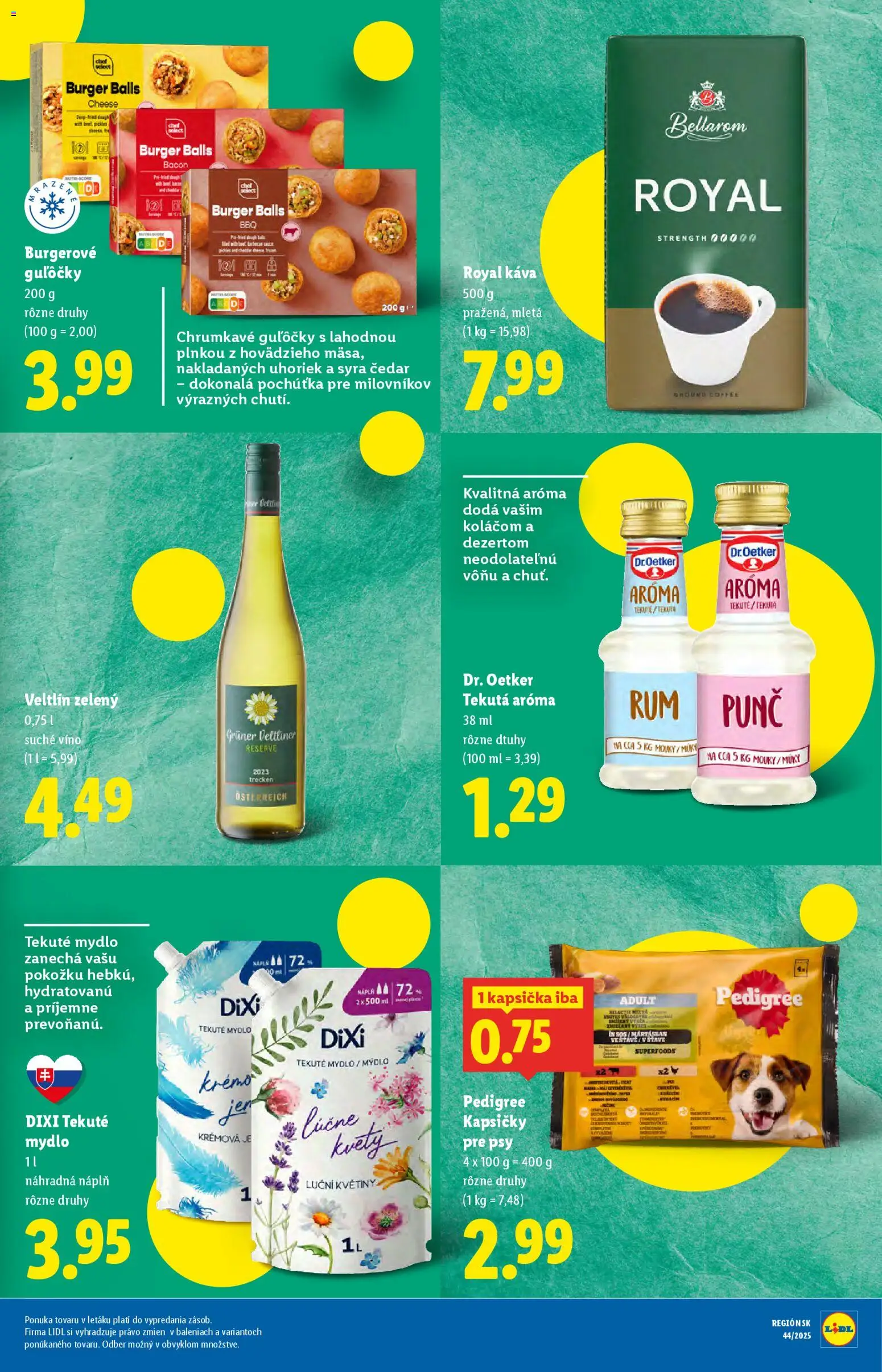 Nové Lidl akcie – leták je platný od 27.10.2025 | Strana: 37 | Produkty: Káva, Víno, Mydlo, Kvety