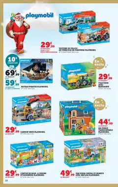 Super U - Prévisualisation de Super U - Prix bas de Noël valide à partir de 21.10.2025 | Page: 18 | Produits: Playmobil, Remorque