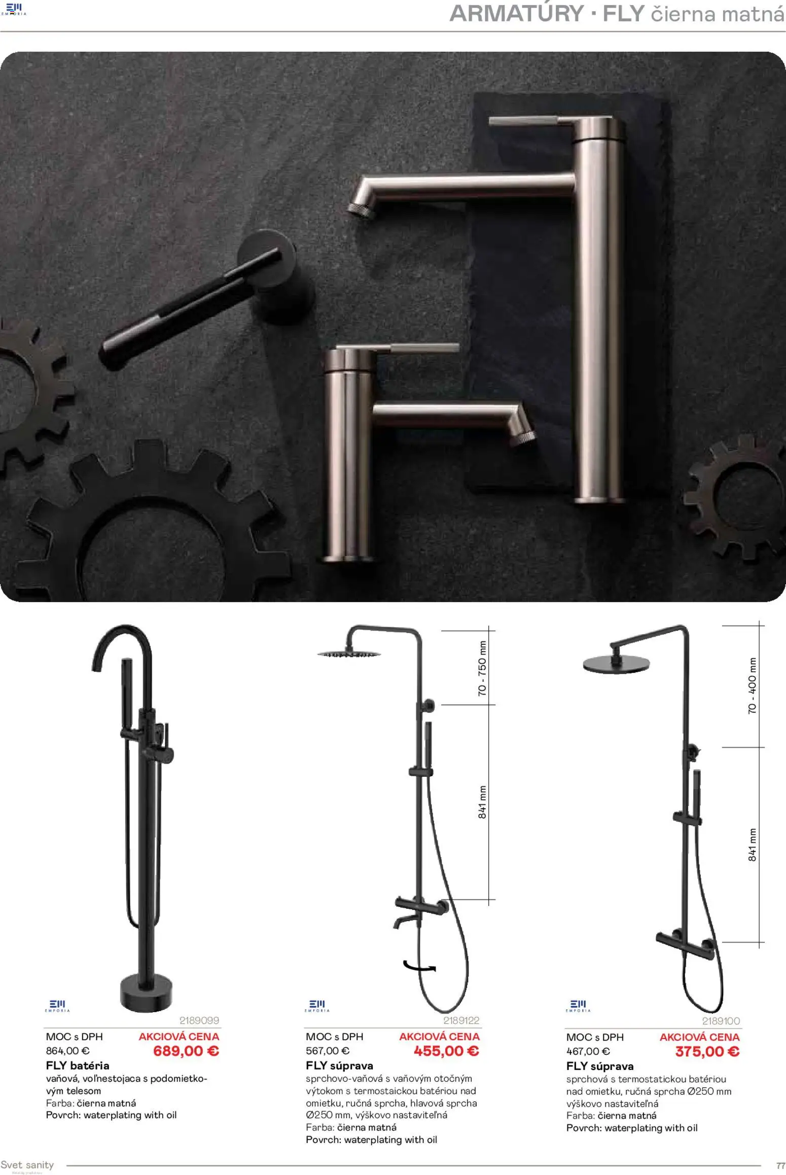 Nové Ingema akcie – leták je platný od 29.10.2025 | Strana: 79 | Produkty: Batéria, Sprcha