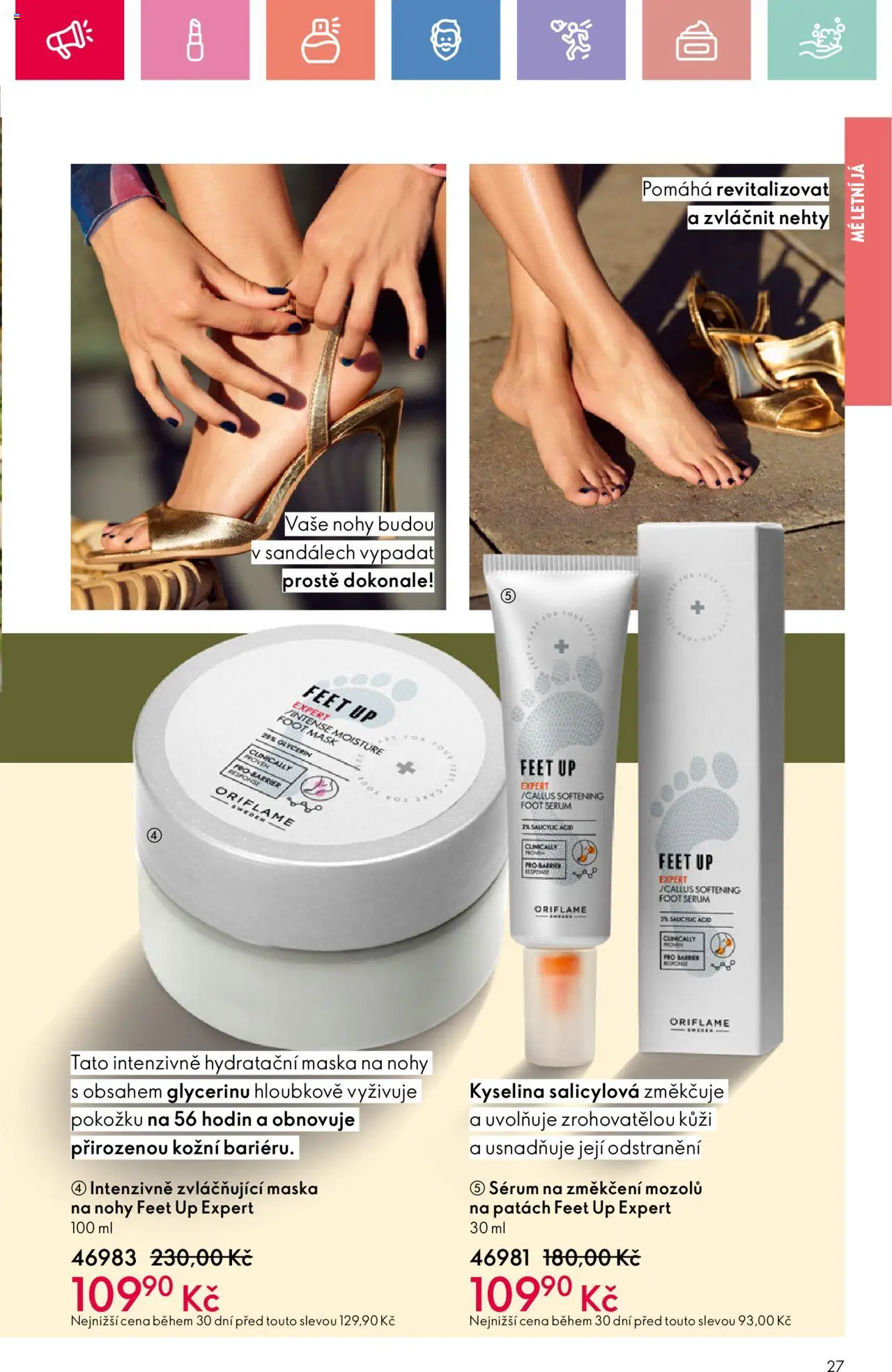 Oriflame katalog č.10/2025 od 06.07.2025 | Strana: 27 | Produkty: Sérum, Hydratační maska, Nehty, Maska